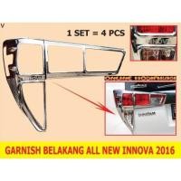 ราคา โครเมียมด้านหลัง Garnish All New Innova 2016 Innova Variation (43014676200)