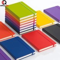 ราคา สมุดโน๊ต ปกหนังสายรัด A5 , B5 มีเส้น 100 แผ่น 200 หน้า มียางรัดปก จดบันทึก เขียนงาน จดโน๊ต เขียนไดอารี่ พร้อมส่ง (12785962028)