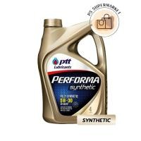 ราคา แท้100% PTT Performa Synthetic ( 5W-30 Syn 4 ลิตร+1ลิตร ) น้ำมันเครื่อง สำหรับเครื่องยนต์ เบนซิน (26653071919)