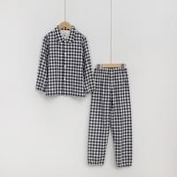 ราคา ชุดนอนเด็กสไตล์ Muji ผ้าฝ้ายแท้ ผ้ากอซสองชั้น ใส่สบายทั้งวัน (40126017482)