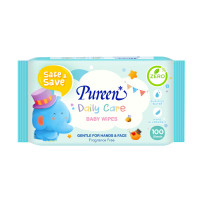 ราคา Pureen Daily Care Baby wipe 100's (21081567953)