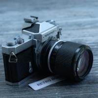 ราคา กล้องฟิล์ม NIKON NIKOMAT FTN + NIKON 43-86 mm f3.5 คงที่ + เคส + สายลั่นชัตเตอร์ + สายหนัง ครบชุด (19792692674)