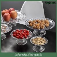 ราคา พานใส พานแก้วคริสตัล พาน พานพระ พานโตก พานแก้วใส สำหรับวางพระ พวงมาลัย พานแก้วอะคริลิค 20/30cm (40257346538)
