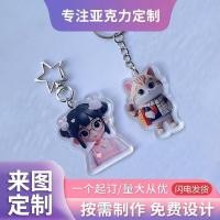 ราคา อะคริลิคพวงกุญแจจี้แท็กภาพเลเซอร์ภาพการ์ตูนอะนิเมะดาว สินค้า ยืน 25.12.9 (55852797671)