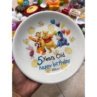ราคา จานเซรามิคลายหมีพูห์และเพื่อนๆ (22737480113)