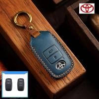 ราคา ซองหนังแท้ ใส่กุญแจรีโมทรถยนต์ รุ่นหนังกลับ Toyota All New Yaris Ativ,Cross/Raize Veloz 2022-2025 (25653358216)