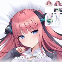 ราคา Nakano Nino Dakimakura หมอน Dakimakura Pilow ปลอกหมอนโซฟาเบาะตกแต่งบ้านของขวัญ Xmas (54803660617)