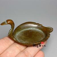 ราคา เครื่องทองแดงโบราณของแข็งเก่าทองแดงหงส์น้อยปากกาล้างผู้ถือปากกาหงส์จานรองชาสัตว์เลี้ยงครัวเรือนสก์ท็อปตกแต่งการศึกษาตกแต่ง12.4 (51452573899)