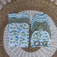 ราคา แพคเกจ 6 ชิ้น SNI Kutung เสื้อผ้าเด็ก Pop Aipa กางเกงเด็กทารกแรกเกิด 0-3 เดือนชุดของขวัญ (28831270716)