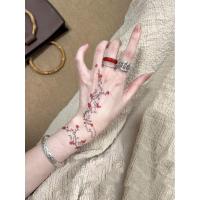 ราคา สติกเกอร์ข้อมือลายดอกพีชสีแดง กันน้ำ ออกแบบทันสมัย มูลค่าสูง (28693496117)