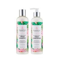 ราคา พร้อมส่ง ของแท้ Flora & Curl Rose Water Shampoo + Conditioner Duo (2x75ml/300ml) (26613733532)