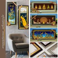 ราคา รูปภาพมงคลไม้โมเดิร์น ขนาดกรอบพร้อมรูปภาพ(รูปภาพมงคล+กรอบ+กระจก) 55 cm x ยาว24 cm (22600630640)