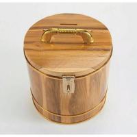 ราคา ถังออมสินไม้สัก, ขนาด 10 นิ้ว #ถังไม้ใส่เงิน#ถังไม้สัก#ถังเงินถังทองไม้สัก (6061052184)