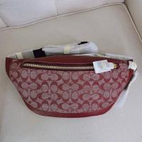 ราคา คป (สด-ผ่อน) คาดอกสีแดง CG994 Warren Belt Bag In Signature Chambray (17697990687)