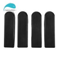 ราคา รองเท้าส้นเตารีดหยุดประตู 4 แพ็ค, ยางกั้นประตูกันรอยขีดข่วนสําหรับบ้านและสํานักงาน (สีดํา) (40175347052)