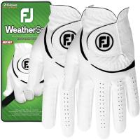 ราคา FootJoy Mens WeatherSof 2-Pack Golf Glove (57902085092)
