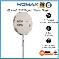 ราคา Momax Q2.Mag Qi2 Magnetic Wireless Charger 15W Portable Fast Charger (29815987335)