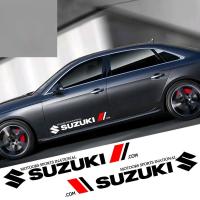 ราคา Xm-1 คู่ด้านข้างกระโปรงสติกเกอร์ไวนิลกันน้ําสําหรับ Suzuki Swift XL7 SX4 Alto Jimny GSX R150 gn125 gn250 Decal Body DIY ตกแต่งรถ (29264884942)