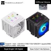 ราคา Thermalright Royal Kinght 120/120 Digital White/120 Black Digital White Cpu Cooler Premium Cpu Air Cooler (44113930028)