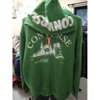 ราคา เสื้อฮู้ด Converse สีเขียว (18243803845)
