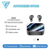 ราคา NEWหูฟังไร้สาย M48 หูฟังสเตอริโอ หูฟังบลูทูธ TWS Wireless bluetooth ใช้ได้ทุกรุ่น (21092562148)