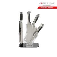 ราคา HAFELE ชุดมีดสแตนเลส 7ชิ้น พร้อมแท่นเสียบมีด 1ชิ้น พร้อมส่ง Knife set 7pcs with acrylic stander 1pc มีดทำครัว เซทมีด (22633250299)