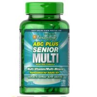 ราคา ABC PLUS Senior MultiVitamin { 120 เม็ด } Puritan’s Pride วิตามินรวม ผู้สูงอายุ (3233865948)