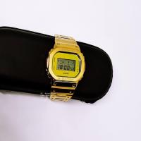 ราคา G-SHOCK รุ่น DW-5600 สีทอง นาฬิกาข้อมือ กันน้ำ ดีไซน์สวย มีสไตล์ ทนทาน ใช้งานได้นาน สินค้าคุณภาพ (2106610266)