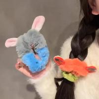 ราคา Crazy Zoo Hair Tie น่ารัก Furry Hair-Strang สาวฤดูใบไม้ร่วงฤดูหนาวประณีตผมตกแต่ง Creative Wristwear MZVA (48502111962)
