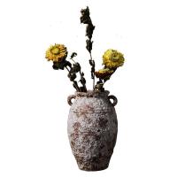 ราคา Jingdezhen Retro เก่าแจกันสโตนแวร์มูลค่าสูงดอกไม้เครื่องปั้นดินเผา succulent กระถางดอกไม้เครื่องประ (28108565636)