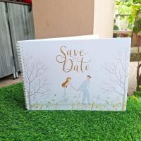 ราคา สมุดเซ็นอวยพรสมุดประสาทพรWedding DayสมุดขนาดA4 พร้อมส่ง (สำหรับเซ็นอวยพรบ่าวสาว) (27205350033)
