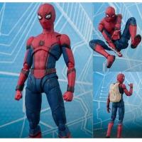 ราคา Man 15Cm Spider Home Coming BJD Spiderman Super Hero Figure Model Toys For Boys man (26303889549)