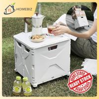 ราคา กล่องรถเข็นพับ 4 ล้อ – กล่องเก็บของแบบยืดหดได้อเนกประสงค์และรถเข็น, กล่องเก็บของรถเข็นแบบพับได้กลางแจ้ง (26040108002)