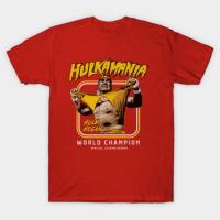 ราคา เสื้อยืด Vintage Hulk Hogan Hulkamania Shirt Rip T-Shirt แท้ Cotton 100% ใส่สบายๆ แฟชั่น สีขาว (28690998209)