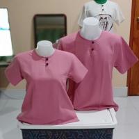 ราคา เสื้อพื้นเมืองผ้าฝ้ายผ้าชินมัย สีชมพู (3148157179)