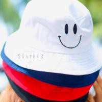 ราคา หมวกปักรูปยิ้ม (22687662)