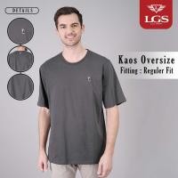 ราคา LGS Street - เสื้อยืดแขนสั้นลําลองผู้ชาย Oversize สีเทา - SO.35.H015.009.CCCCC (54250134611)