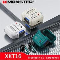 ราคา Monster XKT16 V5.3 หูฟังไร้สาย บลูทูธ XKT16 หูฟังไฮไฟ หูฟังสำหรับเล่นเกม (24401546605)