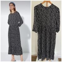 ราคา Zara polka dot dress size s (25500773482)