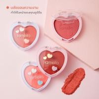 ราคา ลาเมล่า Blush on ชมพูพีช ส้มพีช โทนส้ม ชมพูพีช บลัชออนโทนส้ม บรัชออนทาแก้ม ส้มอิฐ ส้มพีช เนื้อดี สีสวย ติดทน(362) (19844849876)