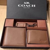 ราคา COACH F64118 Compact Men Wallet (656912941)