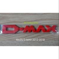 ราคา โลโก้​ติด​ฝาท้ายแดง Logo ISUZU​ D-MAX​ DMAX 2012-2018​ (1851282087)
