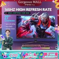 ราคา จอคอมพิวเตอร์ 165Hz 27นิ้ว จอคอม Monitor จอโค้ง เต็มจอไร้ขอบ 24นิ้ว Ultra HD (27875104726)