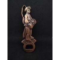 ราคา ที่เปิดขวดที่ระลึกจากประเทศเกาหลีใต้ ทำจากโลหะทองเหลืองหรือคล้ายทองเหลือง มีลักษณะเป็นรูปบุคคลในชุดเกาหลีแบบดั้งเดิม (28638336715)