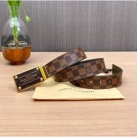 ราคา Lv inventeur reversible damier taiga belt (4342943821)