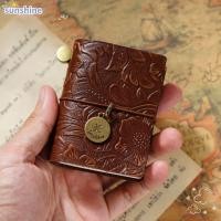 ราคา SSUNSHINE Sketchbook, สมุดบันทึกหนังวัวดีไซน์สายรัด, สํานักงานโรงเรียนสมุดจดบันทึกพกพาขนาดเล็กทํามือแบบหนา (48353440488)