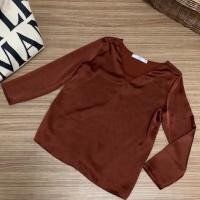 ราคา เสื้อแขนยาว mango *ป้าย xs ( M ใส่ได้) (9114553682)
