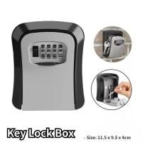 ราคา กล่องเก็บกุญเเจ แบบติดผนัง4หลักความจุสูง กล่องล็อคกุญแจ รหัสผ่านล็อคกุญแจ ตู้เก็บกุญแจ ที่เก็บกุญแจ กล่องเก็บกุญแจนิรภัย (21048756184)