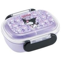 ราคา Skater Lunch Box for Kids, Small Size, 1-tier, 270ml, Fluffy, Dome Shape, Kids Lunch, Antibacterial Finish, Made in Japan, Sanrio Kuromi Ushiroshiro Girls QAF1AG (28837745242)