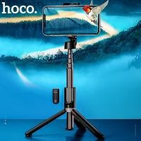 ราคา Hoco Wireless Bluetooth Selfie Stick Handheld Smart Phone Camera Tripod with Wireless Remote For iPhone X Samsung Huawei (19434877569)